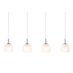 Lanson Pendant Chrome/Clear - Safavieh -My home decor GUEST 93103299 83bc 4763 9796 6a8a520afeda