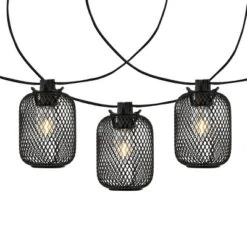 Jepsen 10 Light LED 120" Outdoor String Light - PLT4047 - Safavieh -My home decor GUEST 947a4e45 7967 4722 9d0c aac808fa596c