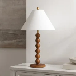 Sanne 26.5 "Table Lamp - TBL4597 - Natural - Safavieh -My home decor GUEST 94a98836 eb90 44e8 be77 f4a9a94eed31