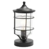 Rueda 6.3" Outdoor Table Lamp - PLT7041 - Black - Safavieh