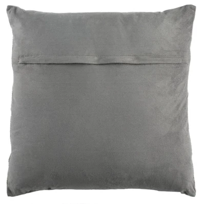 Kent Cowhide Pillow - Grey/White/Beiger - 20" X 20" - Safavieh 2 Kent Cowhide Pillow - Grey/White/Beiger - 20" X 20" - Safavieh - Image 2