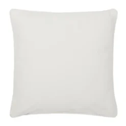 Heart Of Gold Pillow - White/Beige - 16" X 16" - Safavieh -My home decor GUEST 969a869b deb9 4419 bf98 4c19281e162b
