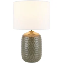 Oryn Table Lamp - 20 Inch Height - TBL9004 - Taupe - Safavieh