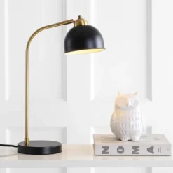 Bilston Table Lamp - 20 Inch Height - TBL4127 - Black/Gold - Safavieh -My home decor GUEST 9bf7c833 b850 40f8 a5e8 b715573bc31a