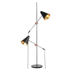 71" Reed Floor Lamp Black (Includes CFL Light Bulb) - Safavieh -My home decor GUEST 9c235894 69dd 416d be6b 4c42e77f85ee