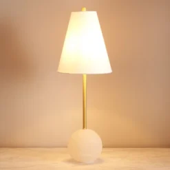 Genesis Alabaster Table Lamp - CTL1062 - Gold/White - Safavieh Couture -My home decor GUEST 9dc78947 7f47 4aa7 927d 3966ab51796c