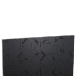 Emery 31.5" Wood/Resin Wall Decor - WDC5023 - Black - Safavieh -My home decor GUEST 9f08bbe7 7e28 4bd0 8325 87af8895b5bc