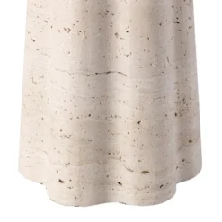 Naveen Travertine Table Lamp - CTL1082 - Travertine/White - Safavieh Couture -My home decor GUEST a55a93c4 474b 4715 949f 5ad49bb603ae