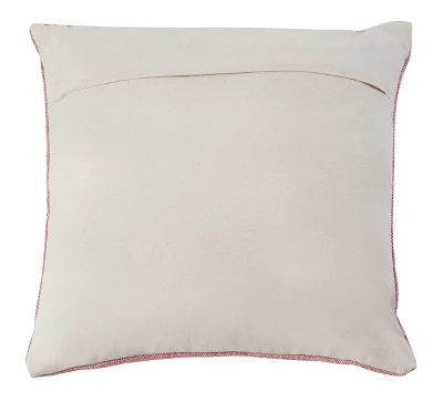 Divia Pillow - Rust - 18" X 18" - Safavieh 1 Divia Pillow - Rust - 18" X 18" - Safavieh