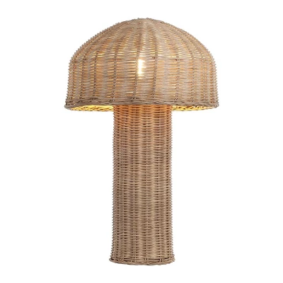 Mikayla Table Lamp - 16.25 Inch Height - TBL4527 - Natural - Safavieh 2 Mikayla Table Lamp - 16.25 Inch Height - TBL4527 - Natural - Safavieh - Image 2