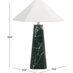 Rylan 27.5" Table Lamp - TBL2026 - Green - Safavieh -My home decor GUEST b2da4788 c251 4d29 93c8 2c470e5242b4