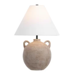 Soline Table Lamp - 24 Inch Height - TBL4563 - Antique Brown - Safavieh -My home decor GUEST b5efecb9 ba87 443d b96a 4dd0873188d0