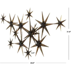 Jakob 64" Iron Wall Decor - WDC5021 - Bronze - Safavieh -My home decor GUEST b855d091 3bfb 49df 9563 085a0ec810a1