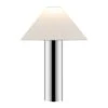Cheri Table Lamp - 20.5 Inch Height - TBL4617 - Chrome/White - Safavieh