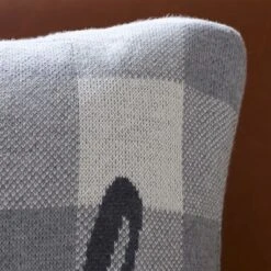 Be Thankful Pillow - Dark Grey/Lightt Grey/Natural - 16"x24'' - Safavieh -My home decor GUEST bc731607 4c16 40ad ac92 33ffa5e95ad3