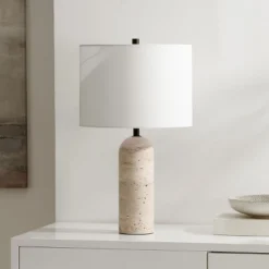 Jolene Table Lamp - 24 Inch Height - TBL4573 - Ivory - Safavieh