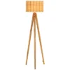 Nalani 62" Floor Lamp - FLL3007 - Natural - Safavieh