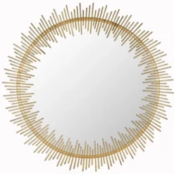 Sunray Circle Mirror - Safavieh -My home decor GUEST bf3fa8fb 3ebc 4643 b038 dc01fb47f705
