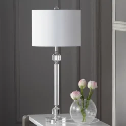 Cosna Table Lamp (Set Of 2) - Clear - Safavieh -My home decor GUEST bf62f0dd 63f2 4b83 9f63 377ca73fadec