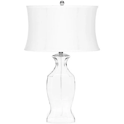 Glass Table Lamp (Set Of 2) - 28 Inch Height - LIT4068 - Clear - Safavieh 3 Glass Table Lamp (Set Of 2) - 28 Inch Height - LIT4068 - Clear - Safavieh - Image 3
