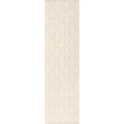 Geometric Woven Runner Ivory - Safavieh -My home decor GUEST c33e059a 79a2 4e26 ae7e ff7571e5e253