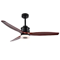 Jemper Led Light 52" Ceiling Fan - CLF1019 - Black - Safavieh -My home decor GUEST c5a63f44 b91a 4bbb aac0 bfd1f2b1145c