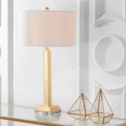 Perri Table Lamp (Set Of 2) - 30 Inch Height - LIT4378 - Gold/Off White - Safavieh 5 Perri Table Lamp (Set Of 2) - 30 Inch Height - LIT4378 - Gold/Off White - Safavieh -My home decor GUEST c6937810 0de9 41d9 abb7 dde16fa5d598