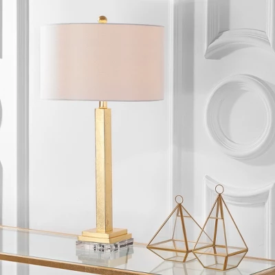 Perri Table Lamp (Set Of 2) - 30 Inch Height - LIT4378 - Gold/Off White - Safavieh 3 Perri Table Lamp (Set Of 2) - 30 Inch Height - LIT4378 - Gold/Off White - Safavieh - Image 3
