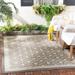 Courtyard CY7810 Power Loomed Indoor And Outdoor Rug - Safavieh