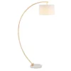 Madigan 70" Floor Lamp - FLL4115 - Gold/White - Safavieh