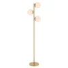 Devlyn 3 Light 62" Floor Lamp - FLL4104 - Gold - Safavieh