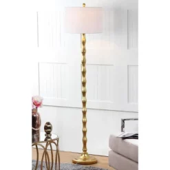 Aurelia Floor Lamp - Antique Gold - Safavieh -My home decor GUEST ca92827d 2d80 48a8 8b95 9dff092bc2fc