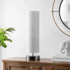 Wick Table Lamp - 25.75 Inch Height - TBL4302 - Nickle - Safavieh