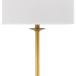 Elisa Baroque Floor Lamp - LIT4346 - Gold - Safavieh -My home decor GUEST cb694dde 569f 4d78 a840 ea457427abd9