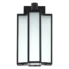 Hyla 12" Outdoor Sconce - PLT4023 - Black - Safavieh