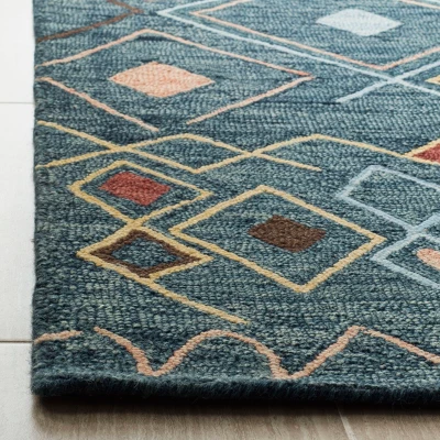 Edythe Geometric Hooked Rug - Safavieh 1 Edythe Geometric Hooked Rug - Safavieh