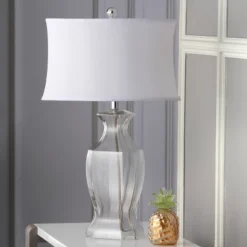 Glass Table Lamp (Set Of 2) - 28 Inch Height - LIT4068 - Clear - Safavieh 9 Glass Table Lamp (Set Of 2) - 28 Inch Height - LIT4068 - Clear - Safavieh -My home decor GUEST d35d88d7 39cc 43d0 a16a 09dfc2b08373