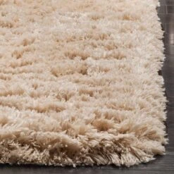 Polar Shag PSG800 Power Loomed Area Rug - Safavieh