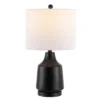 Atrius Table Lamp - 26 Inch Height - TBL4373 - Black - Safavieh