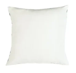 Arya Pillow - Beige/Navy - 20" X 20" - Safavieh -My home decor GUEST dabd1f4d c4de 4de4 9923 f766870c695b