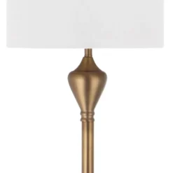Xenia Floor Lamp - LIT4333 - Brown - Safavieh -My home decor GUEST db7c6fb4 1016 4baa 849c 9b3fa2f2331b
