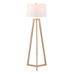 Ismeria 58.75" Floor Lamp - FLL4106 - Natural - Safavieh