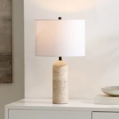 Jolene Table Lamp - 24 Inch Height - TBL4573 - Ivory - Safavieh -My home decor GUEST e4824e02 d9fc 45aa a5fd 01f784300592