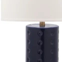 Roxanne Table Lamp (Set Of 2) - Navy - Safavieh -My home decor GUEST e7238160 9536 49a8 9a2b 967314ad82f2