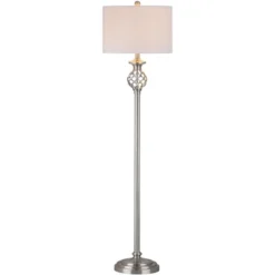 Sophia Floor Lamp - LIT4329 - Pewter - Safavieh