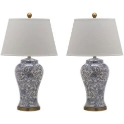 Spring Blossom Table Lamp - 29 Inch Height - LIT4170 - Safavieh -My home decor GUEST e8aa5f31 5b1f 4cc8 852a c9a1da70200f