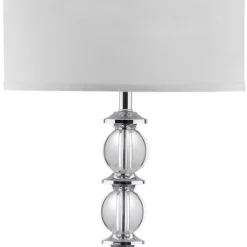 Riga Floor Lamp - LIT4179 - Crystal - Safavieh -My home decor GUEST eb7f0c1f 7a0c 4226 8a6e 332e7d0075ad