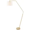 Elis 76" Floor Lamp - FLL7000 - Gold - Safavieh