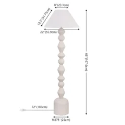 Lanie 65.75" Floor Lamp - FLL4145 - White Washed - Safavieh 7 Lanie 65.75" Floor Lamp - FLL4145 - White Washed - Safavieh -My home decor GUEST f4f95994 1ffc 49cd a6e1 3fad6098d5ed