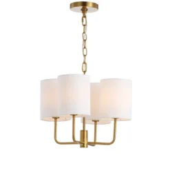 Elias Chandelier Brass/Gold - Safavieh -My home decor GUEST f5879461 6380 4c33 915f 0df55abe36bb